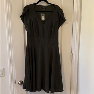 NWT City Chic Olive Green Midi Dress